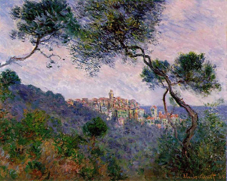 意大利 博尔迪盖拉 Bordighera, Italy (1884),克劳德·莫奈
