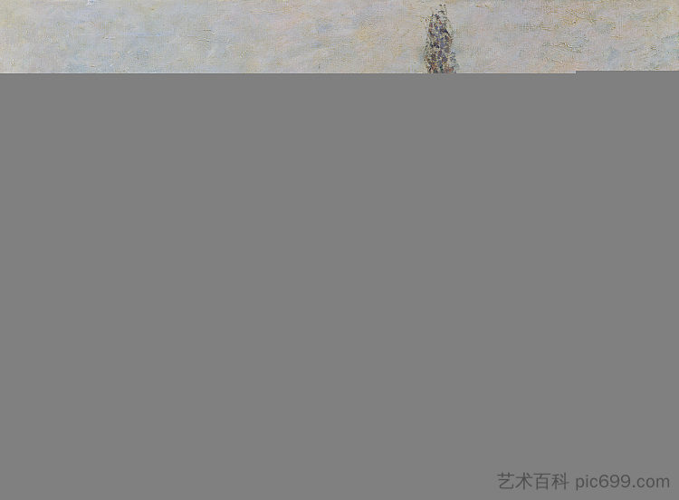 冰的破裂 Breakup of Ice (1880),克劳德·莫奈