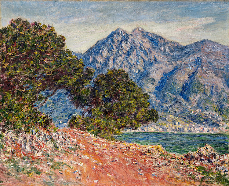 马丁角 2 Cap Martin 2 (1884),克劳德·莫奈