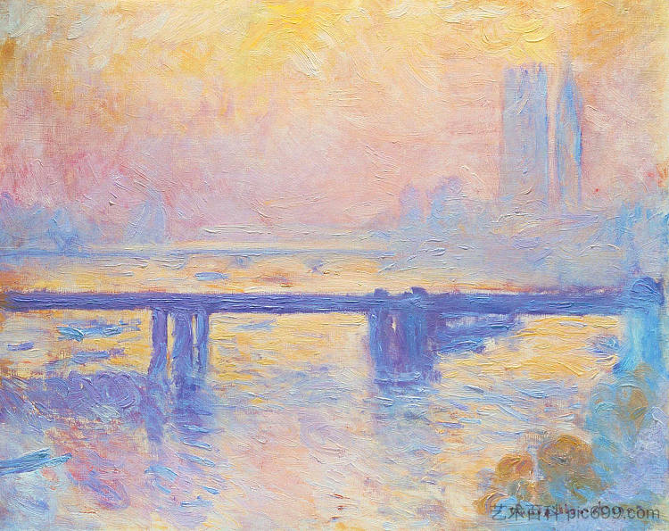 查令大桥 Charing Cross Bridge (1903),克劳德·莫奈