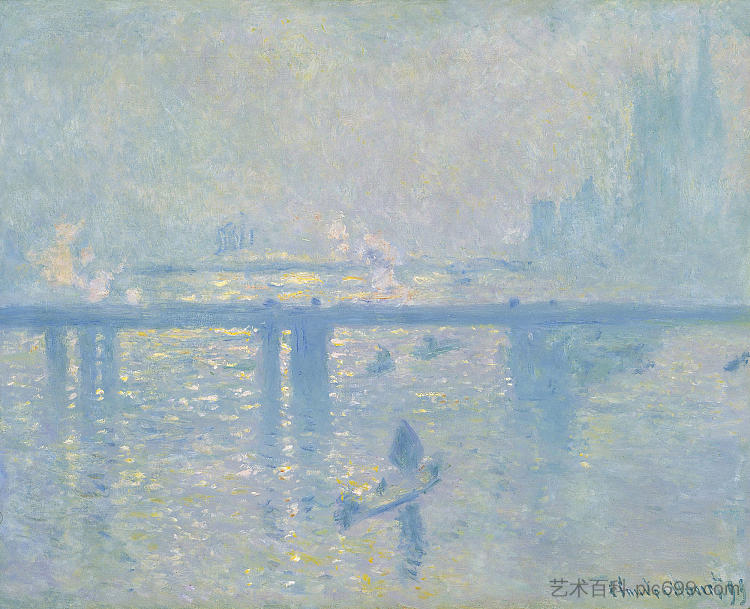 Charing Cross Bridge Charing Cross Bridge (1899),克劳德·莫奈