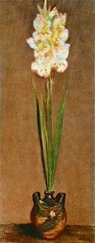 剑兰 Gladiolus (1881)，克劳德·莫奈