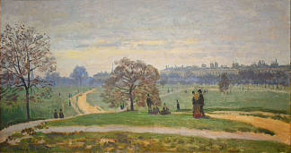 海德公园 Hyde Park (1871)，克劳德·莫奈
