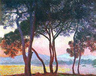 胡安莱潘 Juan-les-Pins (1888)，克劳德·莫奈
