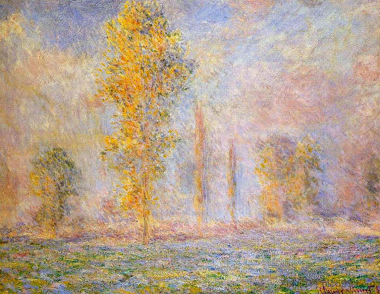 吉维尼的草地 Meadow at Giverny (1888),克劳德·莫奈