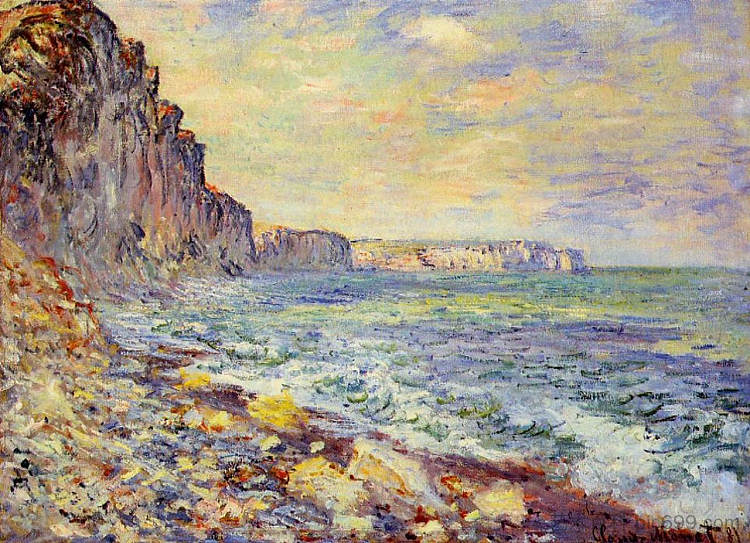 海边的早晨 Morning by the Sea (1881),克劳德·莫奈