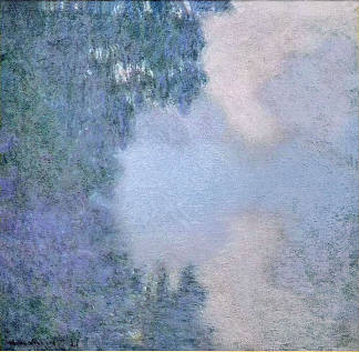 塞纳河上的早晨 Morning on the Seine 02 (1897)，克劳德·莫奈