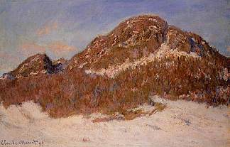 科尔萨斯山 3 Mount Kolsaas 3 (1895)，克劳德·莫奈