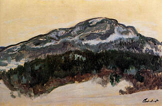 挪威的科尔萨斯山 Mount Kolsaas, Norway (1895)，克劳德·莫奈