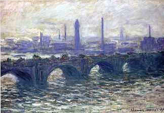 魂断蓝桥 Waterloo Bridge (1901)，克劳德·莫奈