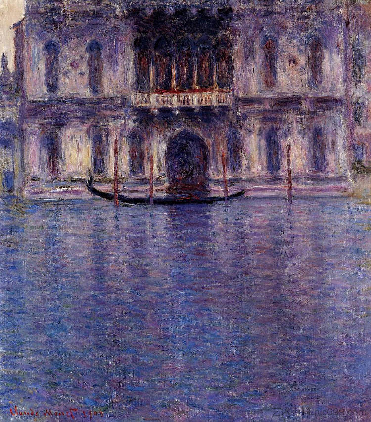 康塔里尼宫 2 Palazzo Contarini 2 (1908)，克劳德·莫奈