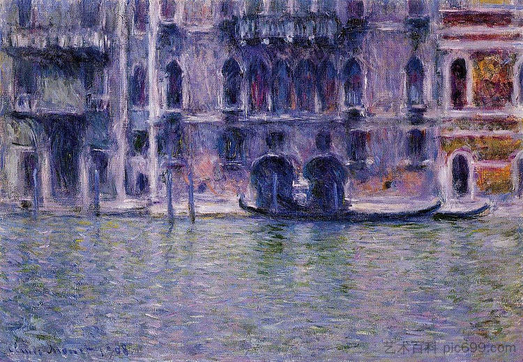 穆拉宫 Palazzo da Mulla (1908),克劳德·莫奈