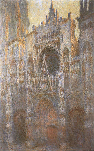 鲁昂大教堂 02 Rouen Cathedral 02 (1894)，克劳德·莫奈