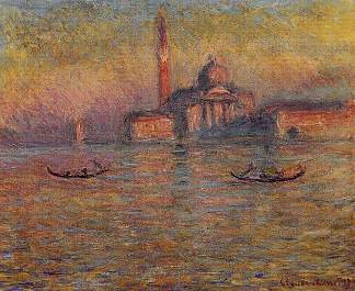 圣乔治少校2 San Giorgio Maggiore 2 (1908)，克劳德·莫奈