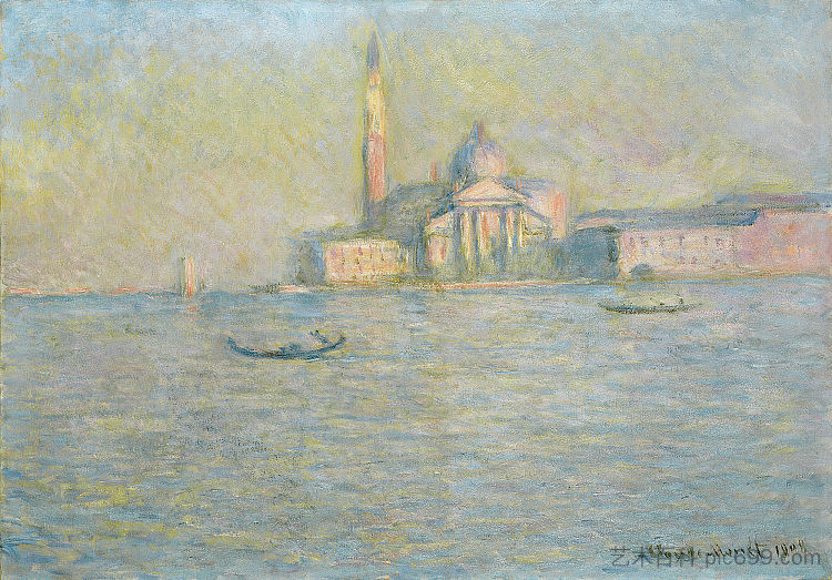 圣乔治少校3 San Giorgio Maggiore 3 (1908)，克劳德·莫奈