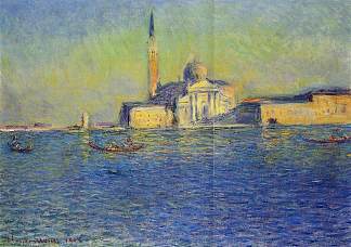 圣乔治少校 San Giorgio Maggiore (1908)，克劳德·莫奈