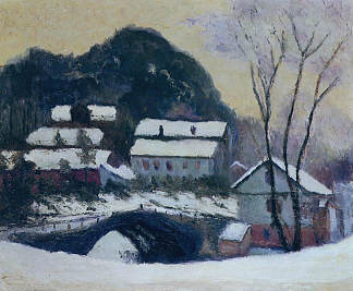 Sandviken,挪威 Sandviken, Norway (1895)，克劳德·莫奈