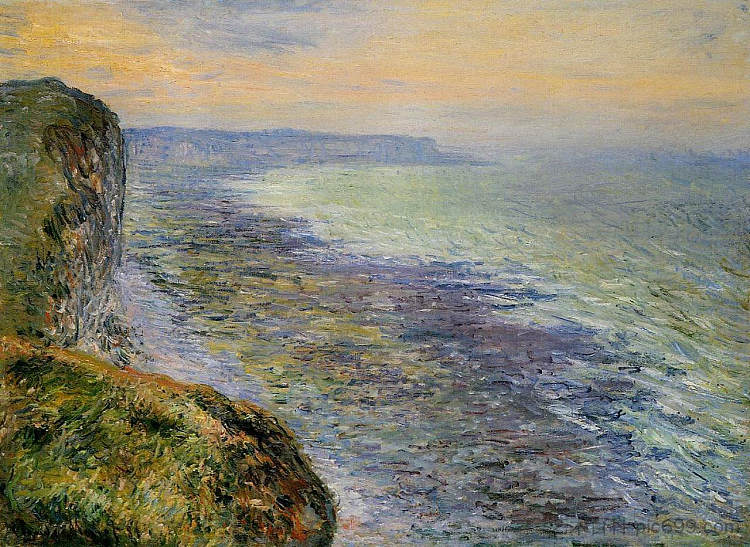 费坎普附近的海景 Seascape near Fecamp (1881),克劳德·莫奈