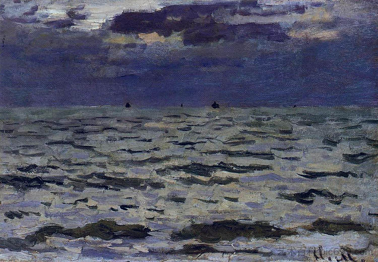 海景 Seascape (1866),克劳德·莫奈