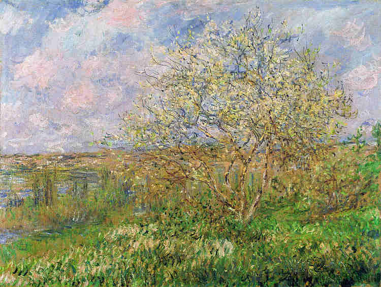 春天 Springtime (1880),克劳德·莫奈