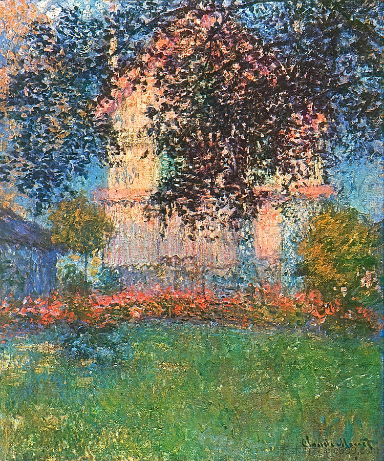 阿让特伊的艺术家之家 The Artist's House in Argenteuil (1876),克劳德·莫奈