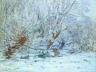 霜 The Frost (1885)，克劳德·莫奈