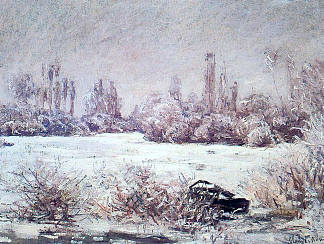 弗罗斯特 The Frost (1880)，克劳德·莫奈