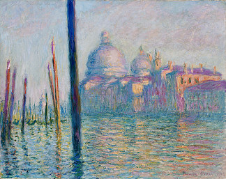 威尼斯的大运河 The Grand Canal in Venice 01 (1908)，克劳德·莫奈