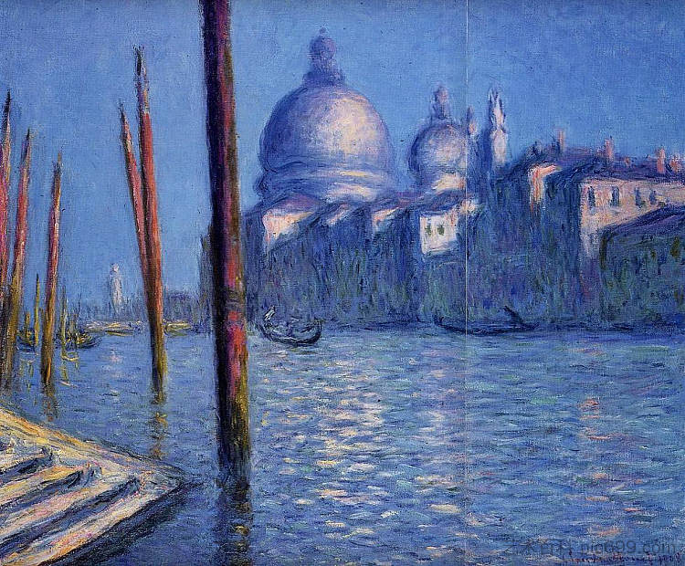 大运河 The Grand Canal (1908),克劳德·莫奈