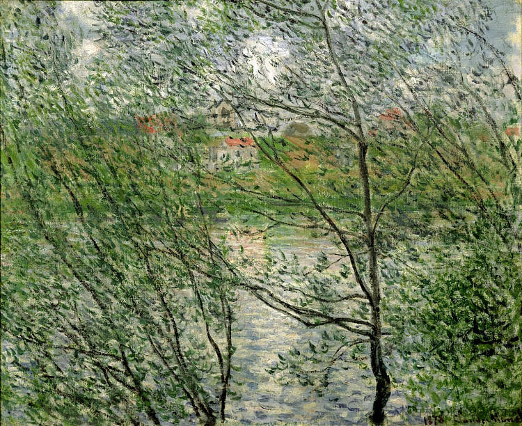 锡恩河上的格兰德-贾特岛 The Isle Grande-Jatte on the Siene (1878),克劳德·莫奈