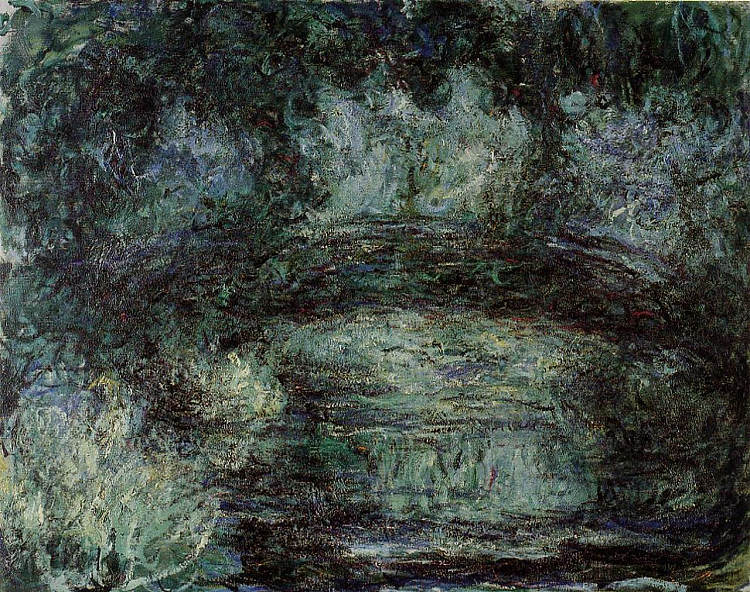 日本桥 The Japanese Bridge (1918 - 1919),克劳德·莫奈