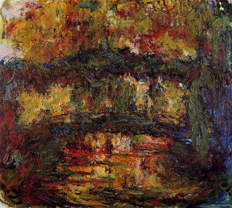 日本桥 The Japanese Bridge 4 (1918 - 1924),克劳德·莫奈