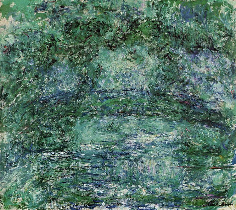 日本桥6 The Japanese Bridge 6 (1918 - 1924),克劳德·莫奈