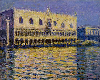 公爵宫2 The Palazzo Ducale 2 (1908)，克劳德·莫奈