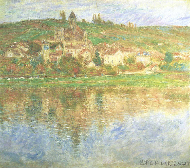 维特伊 Vetheuil (1901),克劳德·莫奈