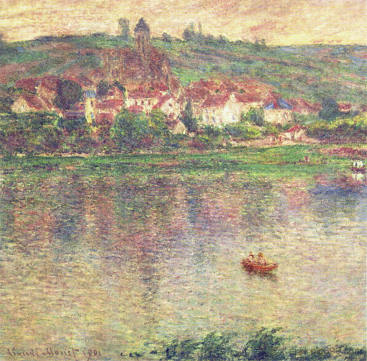 维特伊 Vetheuil (1901),克劳德·莫奈