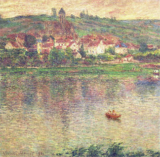 维特伊 Vetheuil (1901)，克劳德·莫奈