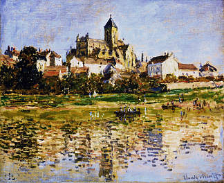 维特伊，教会 Vetheuil, The Church (1880)，克劳德·莫奈