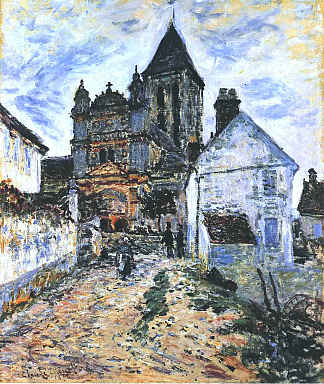 维特伊，教会 Vetheuil, The Church (1878)，克劳德·莫奈