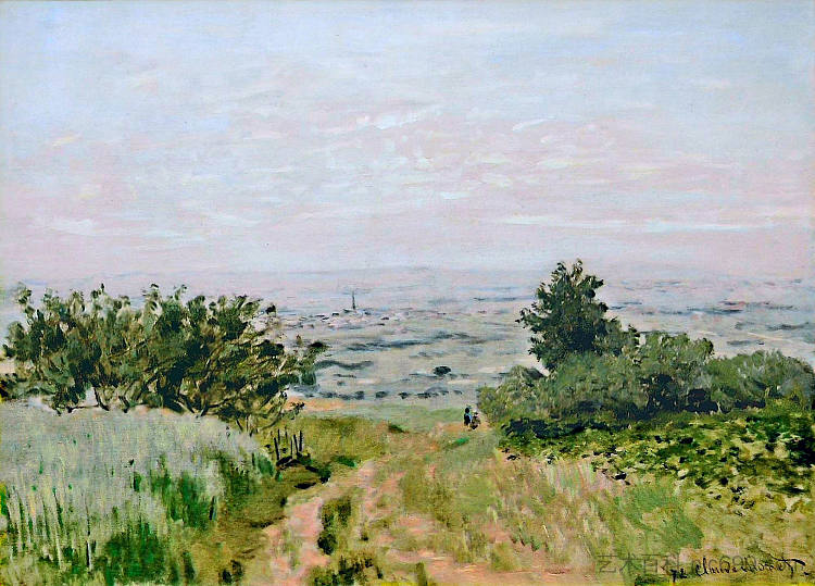 阿让特伊平原的景色 View to the Plain of Argenteuil (1872)，克劳德·莫奈