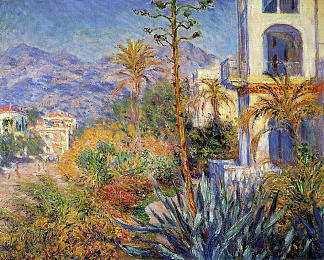 博尔迪盖拉别墅 Villas at Bordighera (1884)，克劳德·莫奈