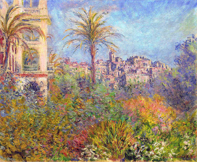博尔迪盖拉03号别墅 Villas at Bordighera 03 (1884),克劳德·莫奈