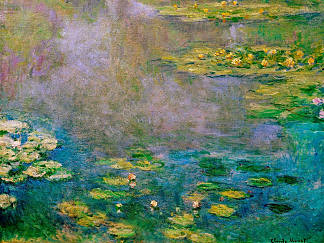 睡莲 Water Lilies (1906)，克劳德·莫奈
