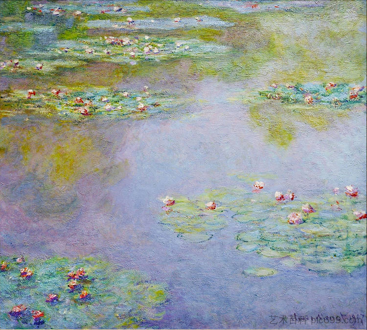 Water Lilies Water Lilies (1907)，克劳德·莫奈