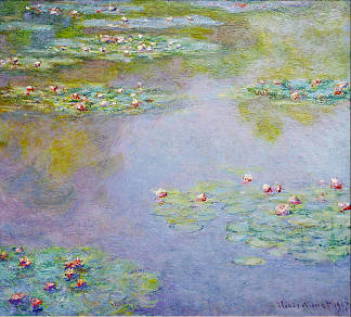 Water Lilies Water Lilies (1907)，克劳德·莫奈