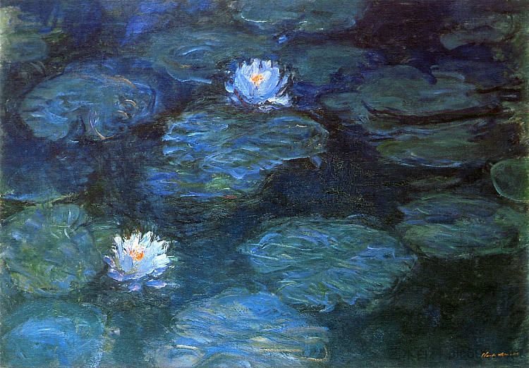 Water Lilies Water Lilies (1897 - 1899)，克劳德·莫奈