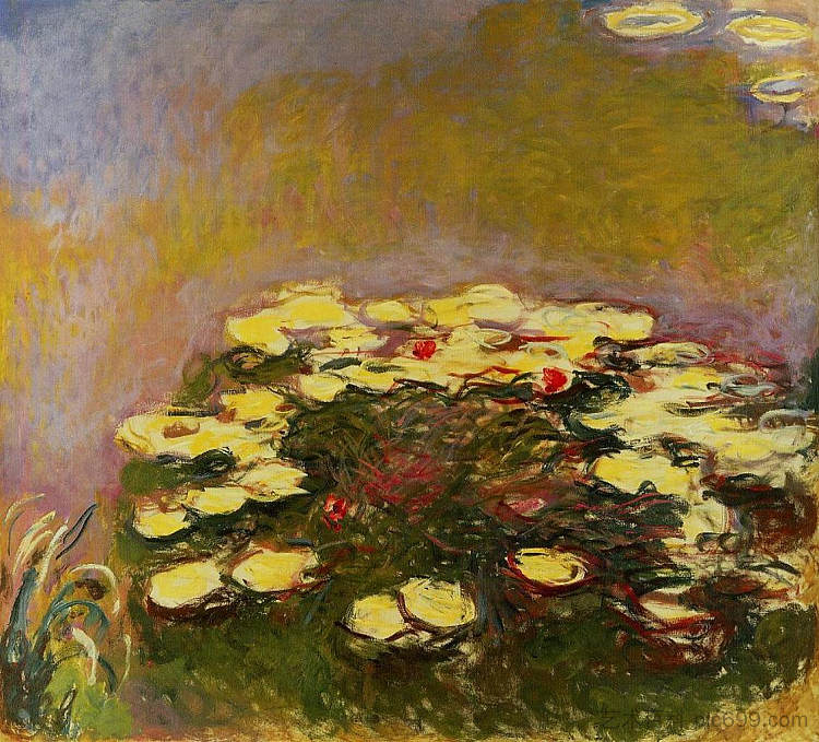 睡莲 Water Lilies (1914 - 1917),克劳德·莫奈