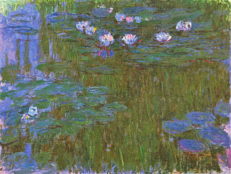 Water Lilies Water Lilies (1914 – 1917)，克劳德·莫奈