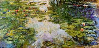 Water Lilies Water Lilies (1917 – 1919)，克劳德·莫奈