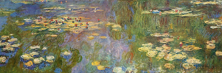 睡莲 Water Lilies (1920 - 1926),克劳德·莫奈